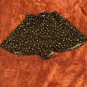 Floral High Waist Women's Shorts